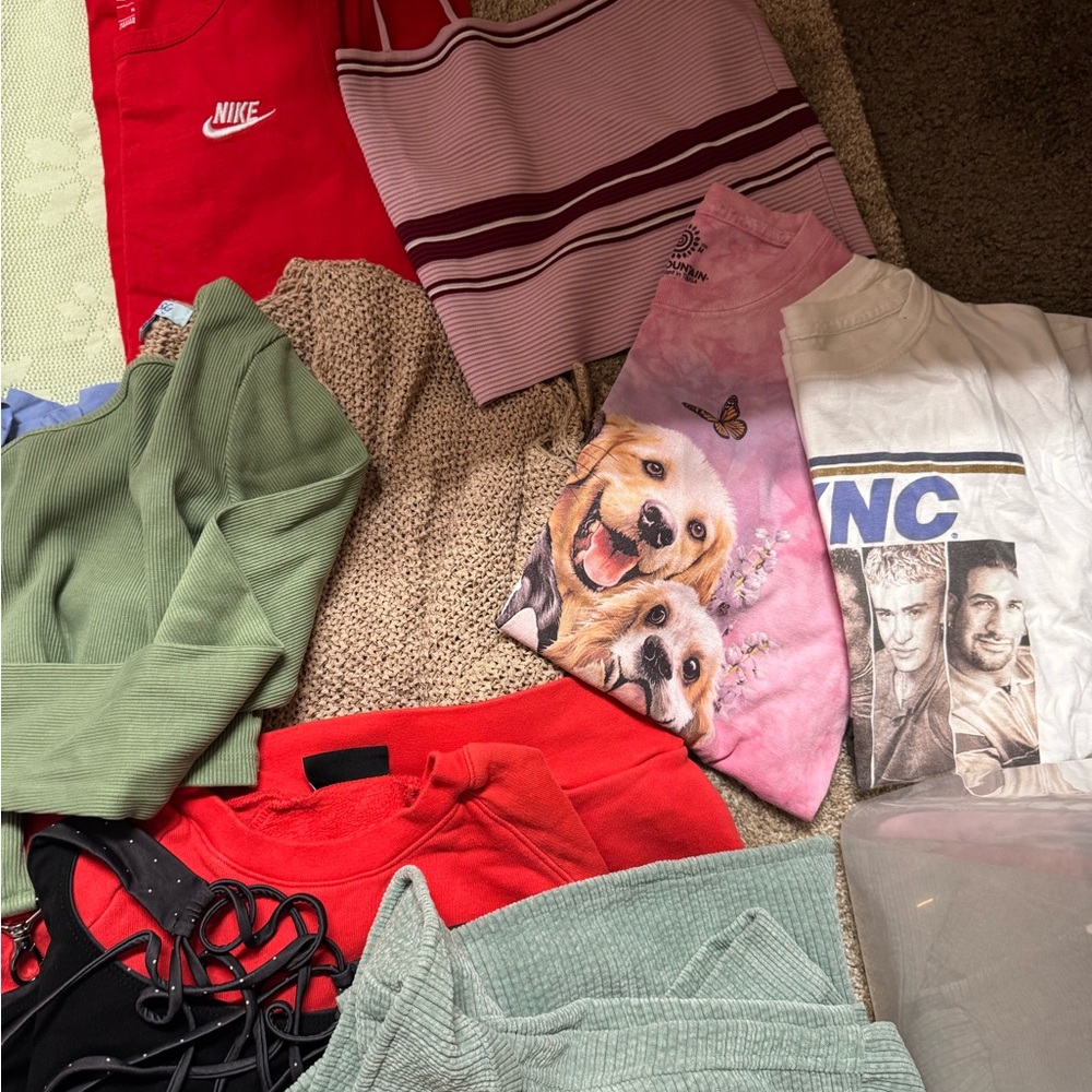 Top sweaters lot MEDIUM Nike Zara Athleta - Picture 6 of 7